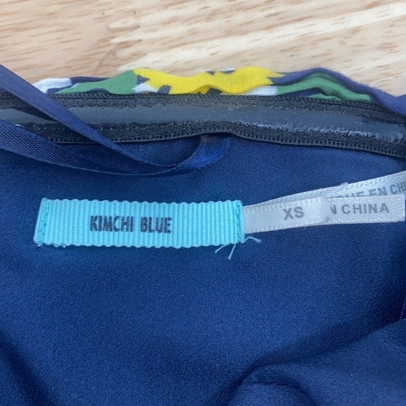 Urban Outfitters - Kimchi Blue Floral Strapless Mini Dress Size XS - Picture 10 of 13